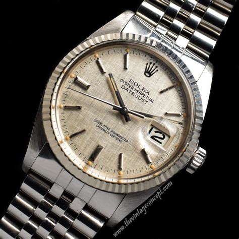 rolex 16014 silver dial